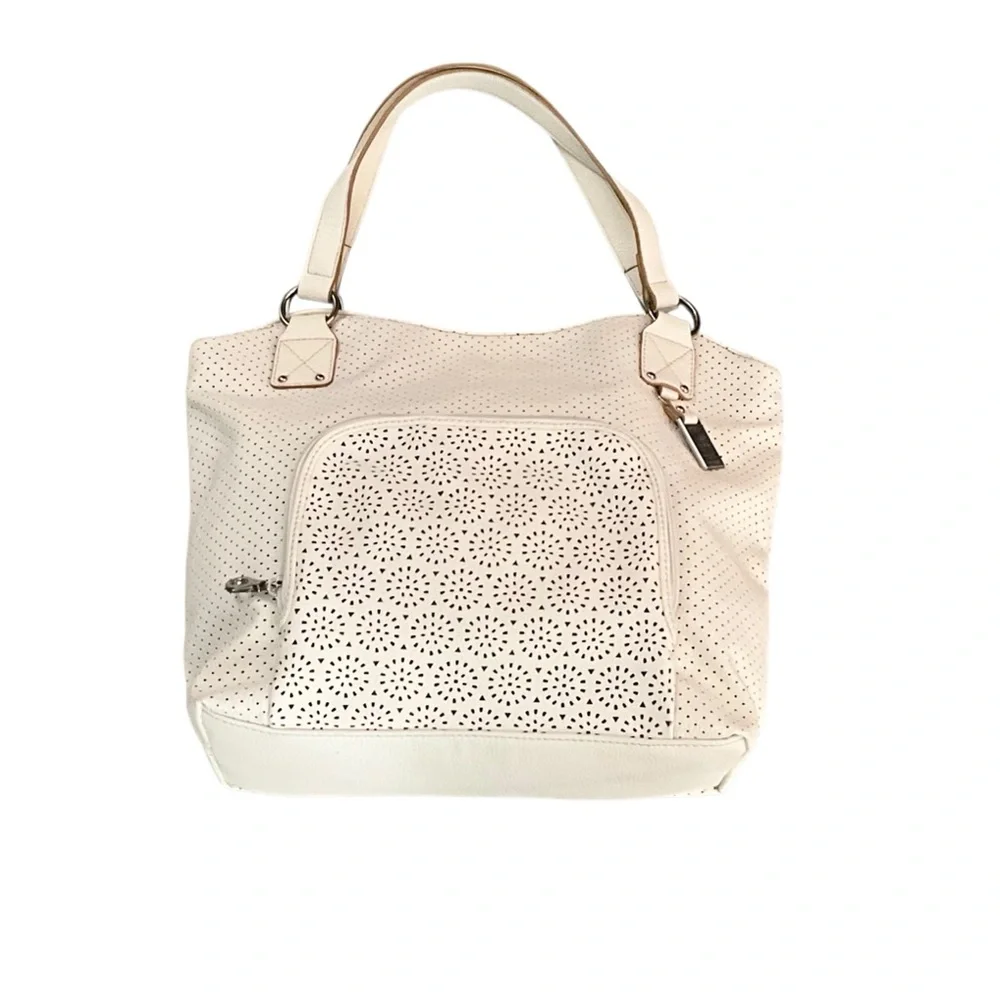 RELIC Eyelet Cut Out Tote Like New